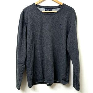 Original Penguin Men's Gray Crew Neck Sweater - Size Large